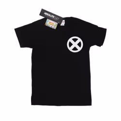Marvel Mens X-Men Chest Emblem T-Shirt - XXL, Black