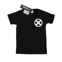 Marvel Mens X-Men Chest Emblem T-Shirt - XXL, Black