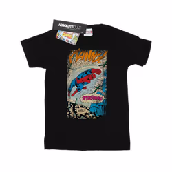 Marvel Mens Spider-Man Ftanng T-Shirt - L, Black