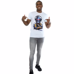 Marvel Mens Guardians Of The Galaxy Star Lord Cassette T-Shirt - XXL, White