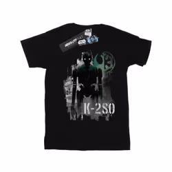 Star Wars Mens Rogue One K-2SO Gaze T-Shirt - XXL, Black