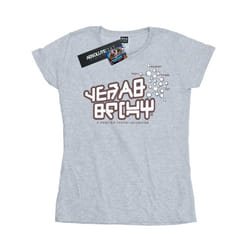 Marvel Womens/Ladies Guardians Of The Galaxy Star Lord Text Cotton T-Shirt - M, Heather Grey