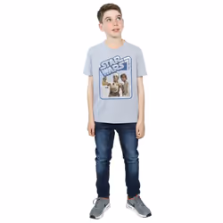 Star Wars Boys Luke Skywalker And C-3PO T-Shirt - 9-11 Years, Sports Grey