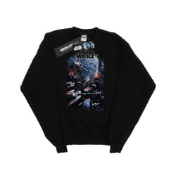 Star Wars Boys Universe Battle Sweatshirt - 9-11 Years, Black