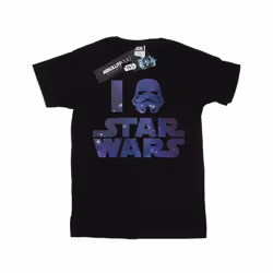 Star Wars Boys I Love Star Wars T-Shirt - 9-11 Years, Black