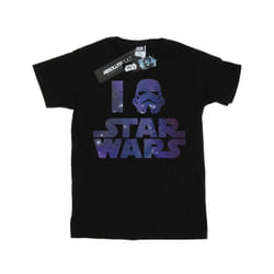 Star Wars Boys I Love Star Wars T-Shirt - 9-11 Years, Black