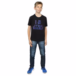Star Wars Boys I Love Star Wars T-Shirt - 9-11 Years, Black