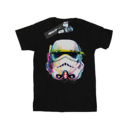 Star Wars Boys Stormtrooper Command Art T-Shirt - 9-11 Years, Black