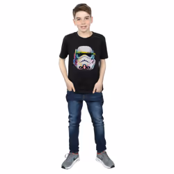 Star Wars Boys Stormtrooper Command Art T-Shirt - 9-11 Years, Black