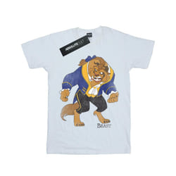Disney Boys Beauty And The Beast Classic Beast T-Shirt - 5-6 Years, White