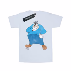 Disney Womens/Ladies Classic Pete Cotton Boyfriend T-Shirt - S, White