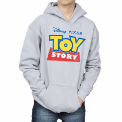 Disney Boys Toy Story Logo Hoodie - 9-11 Years, Sports Grey