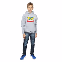 Disney Boys Toy Story Logo Hoodie - 12-13 Years, Sports Grey