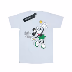 Disney Womens/Ladies Minnie Mouse Tennis Cotton Boyfriend T-Shirt - XXL, White