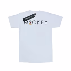 Disney Womens/Ladies Minnie Mouse Kick Letter Cotton Boyfriend T-Shirt - XXL, White