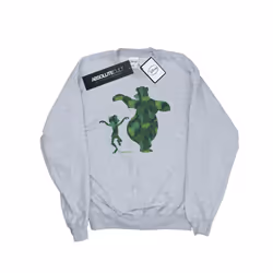 Disney Mens The Jungle Book Mowgli And Baloo Dance Sweatshirt - XXL, Sports Grey
