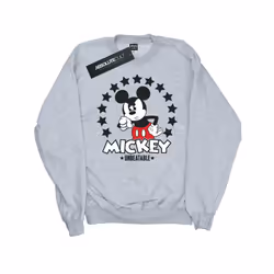 Disney Boys Mickey Mouse Unbeatable Sweatshirt - 5-6 Years, Sports Grey