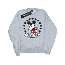 Disney Boys Mickey Mouse Unbeatable Sweatshirt - 5-6 Years, Sports Grey