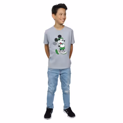 Disney Boys Mickey Mouse Tennis T-Shirt - 12-13 Years, Sports Grey