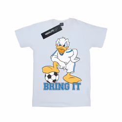 Disney Boys Donald Duck Bring It T-Shirt - 12-13 Years, White