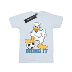 Disney Boys Donald Duck Bring It T-Shirt - 12-13 Years, White