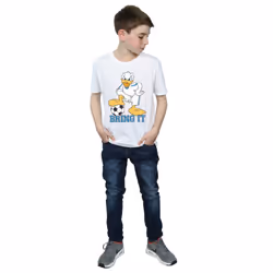 Disney Boys Donald Duck Bring It T-Shirt - 12-13 Years, White