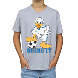 Disney Boys Donald Duck Bring It T-Shirt - 12-13 Years, Sports Grey