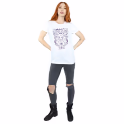 Disney Womens/Ladies Alice In Wonderland Adventures In Wonderland Cotton Boyfriend T-Shirt - XL, White