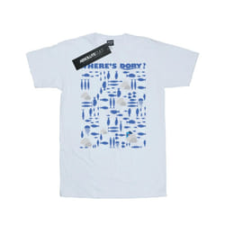 Disney Mens Finding Dory Where's Dory? T-Shirt - M, White