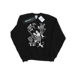 Disney Womens/Ladies The Jugle Book Mowgli Tale Sweatshirt - XL, Black