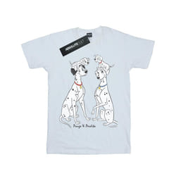 Disney Boys 101 Dalmatians Classic Pongo And Perdita T-Shirt - 7-8 Years, White