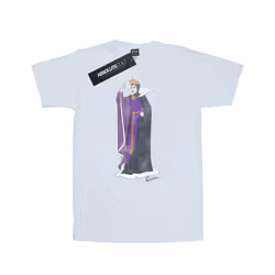 Disney Mens Snow White Classic Evil Queen Grimhilde T-Shirt - XL, White