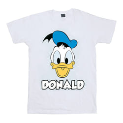 Disney Boys Donald Duck Face T-Shirt - 9-11 Years, White