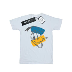 Disney Mens Donald Duck Head T-Shirt - XXL, White