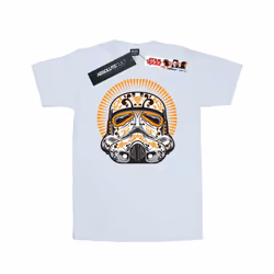 Star Wars Mens Stormtrooper Dia De Los Muertos T-Shirt - L, White