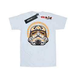 Star Wars Mens Stormtrooper Dia De Los Muertos T-Shirt - XXL, White
