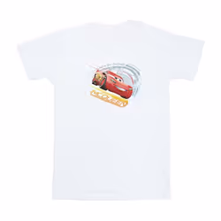Disney Womens/Ladies Cars Lightning McQueen Cotton Boyfriend T-Shirt - L, White