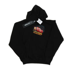 Disney Mens Cars Lightning McQueen Hoodie - S, Black