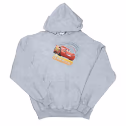 Disney Mens Cars Lightning McQueen Hoodie - S, Sports Grey