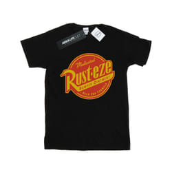 Disney Womens/Ladies Cars Rust-Eze Logo Cotton Boyfriend T-Shirt - S, Black