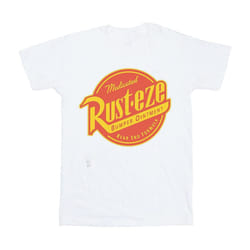 Disney Womens/Ladies Cars Rust-Eze Logo Cotton Boyfriend T-Shirt - L, White