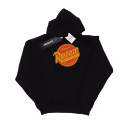 Disney Mens Cars Rust-Eze Logo Hoodie - XL, Black