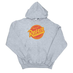 Disney Mens Cars Rust-Eze Logo Hoodie - L, Sports Grey