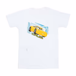 Disney Girls Cars Cruz Ramirez Cotton T-Shirt - 12-13 Years, White