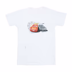 Disney Mens Cars Lightning Vs Storm T-Shirt - XXL, White