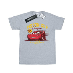 Disney Boys Cars Piston Cup Champion T-Shirt - 12-13 Years, Sports Grey