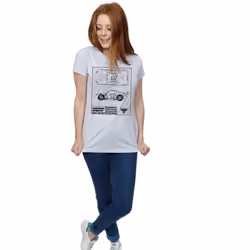 Disney Womens/Ladies Cars Lightning McQueen Blueprint Cotton T-Shirt - S, Sports Grey