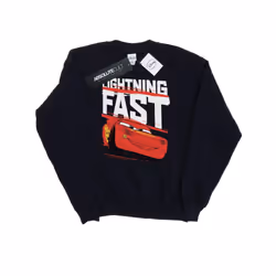 Disney Womens/Ladies Cars Lightning Fast Sweatshirt - XXL, Black