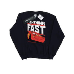 Disney Womens/Ladies Cars Lightning Fast Sweatshirt - XXL, Black