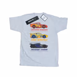 Cars Mens Racer Profile Cotton T-Shirt - XXL, Sports Grey